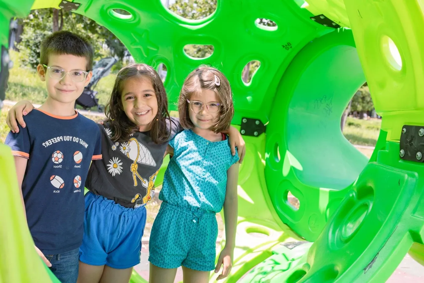Children having fun together